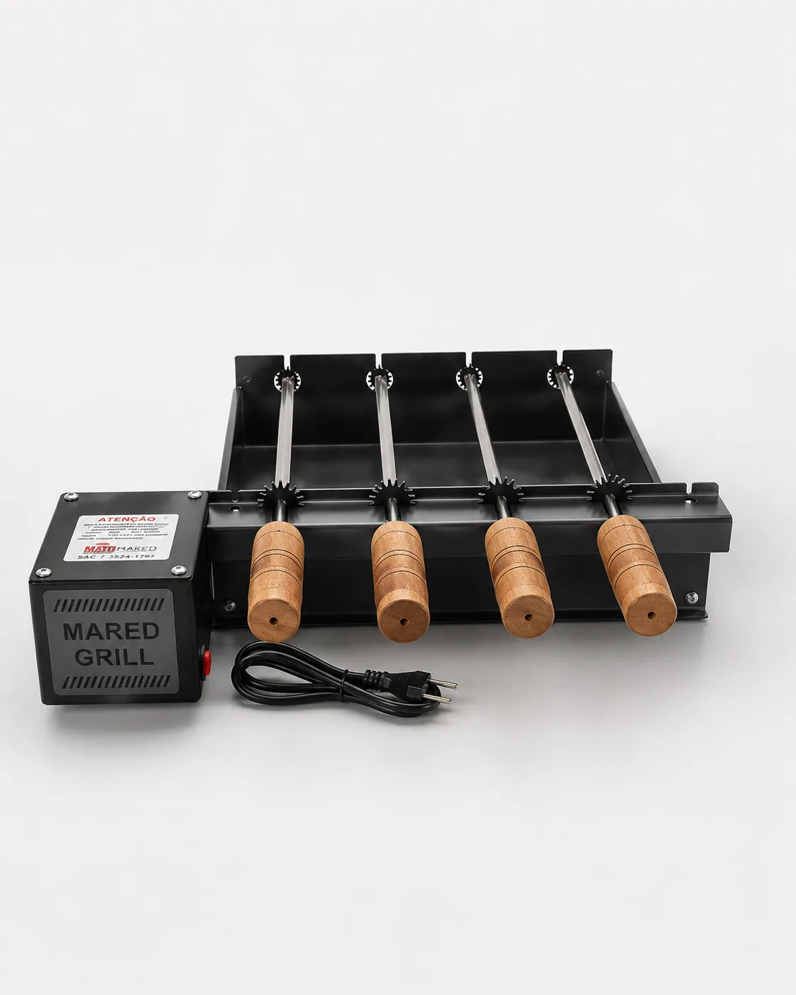 Giragrill de 4 espetos com motor